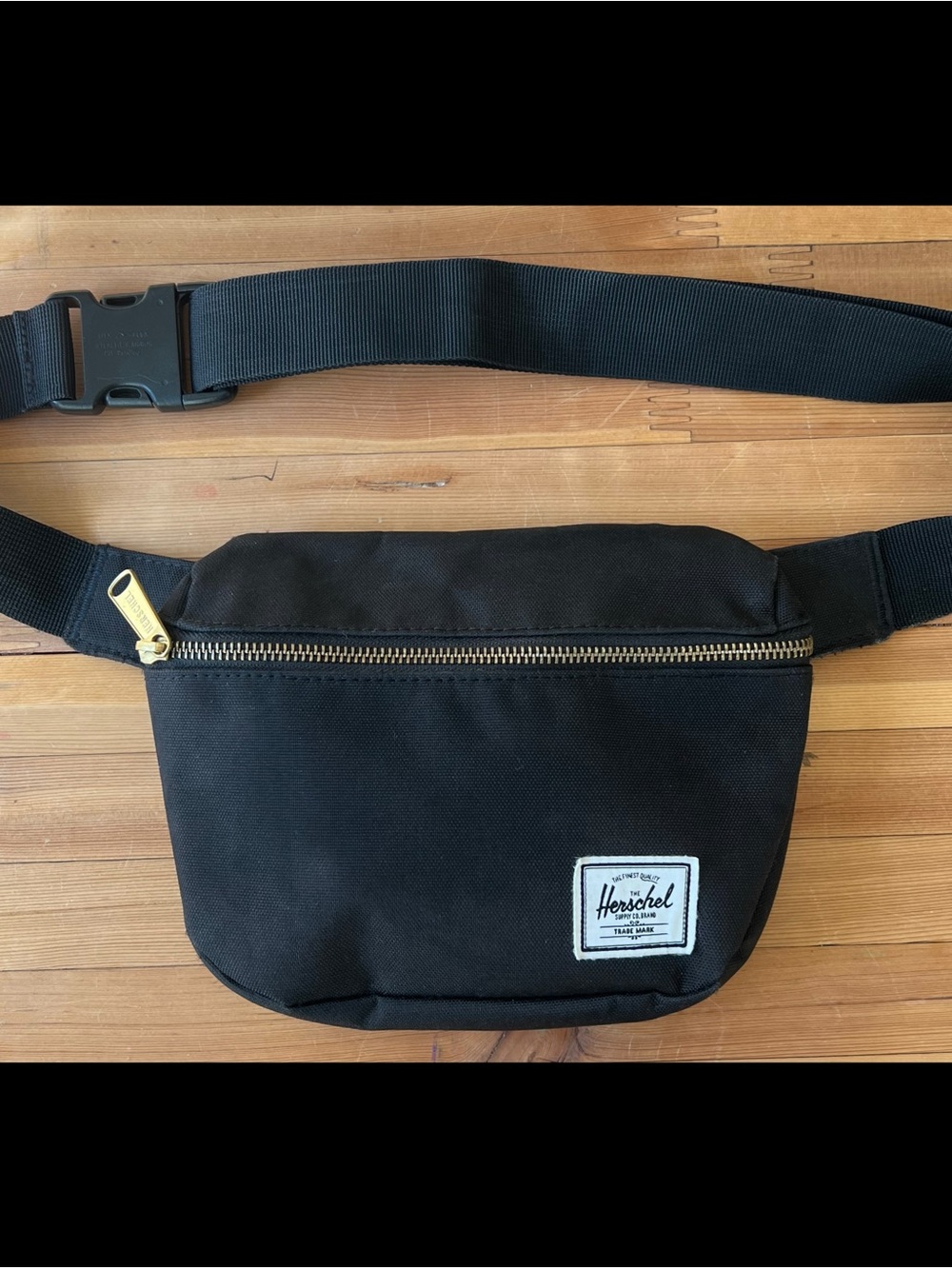Herschel Supply Co. Black Hip Pack or Cross Body Bag